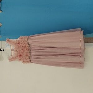 Rare Editions Pink Floral Dress
